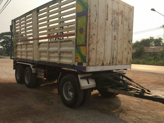ขายหางพ่วงดัมพ์อู่ไทยเทรลเลอร์ 3 เพลาแท้ ยาว 6.30 เมตร ราคา  265000 อีกหางราคา 290000