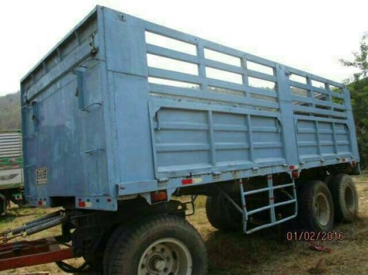 ขายหางพ่วงดัมพ์อู่ไทยเทรลเลอร์ 3 เพลาแท้ ยาว 6.30 เมตร ราคา  265000 อีกหางราคา 290000