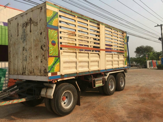 ขายหางพ่วงดัมพ์อู่ไทยเทรลเลอร์ 3 เพลาแท้ ยาว 6.30 เมตร ราคา  265000 อีกหางราคา 290000