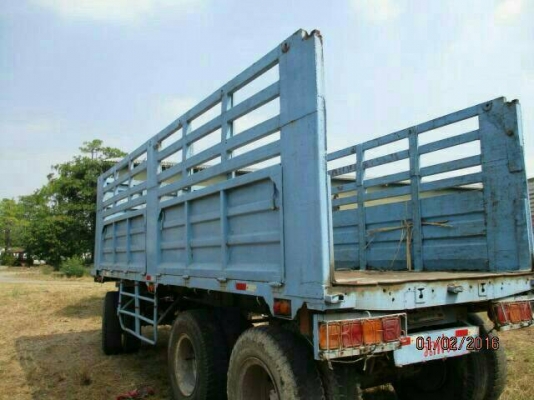 ขายหางพ่วงดัมพ์อู่ไทยเทรลเลอร์ 3 เพลาแท้ ยาว 6.30 เมตร ราคา  265000 อีกหางราคา 290000