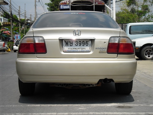 ขายถูก HONDA ACCORD V-TEC A-Tไฟท้าย2ก้อน ABS-AIRBAG ล้อ ce17พร้oมใช้