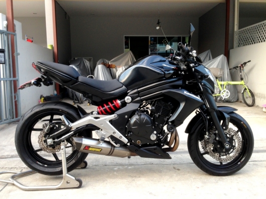 ((ดาวน์49000)) ขาย Kawasaki ER6N ปี2013 สภาพสวย ท่ออาคาFull ราคา179000 บาท