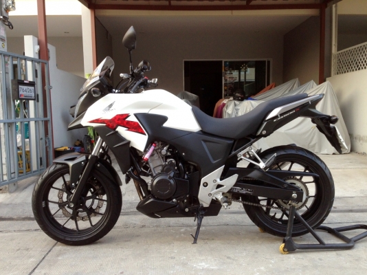 ((ดาวน์38000)) ขาย CB500X ปลายปี2013 สภาพสวย ไม่ล้ม ไม่ชน  ราคา158000 บาท