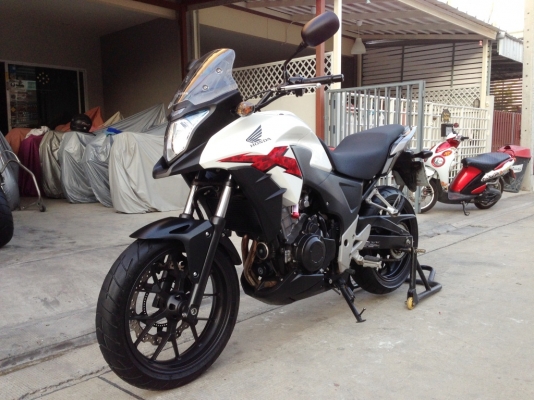 ((ดาวน์38000)) ขาย CB500X ปลายปี2013 สภาพสวย ไม่ล้ม ไม่ชน  ราคา158000 บาท