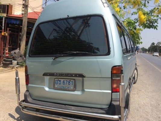 TOYOTA HIACE หัวจรวด สภาพสวย หลังคาสูง เครื่องแน่น พร้อมใช้งาน