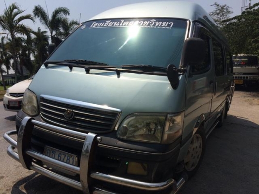 TOYOTA HIACE หัวจรวด สภาพสวย หลังคาสูง เครื่องแน่น พร้อมใช้งาน