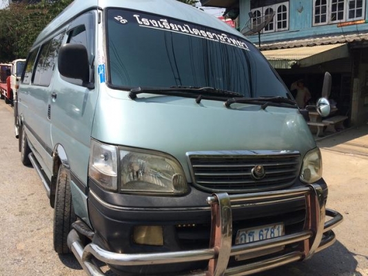 TOYOTA HIACE หัวจรวด สภาพสวย หลังคาสูง เครื่องแน่น พร้อมใช้งาน