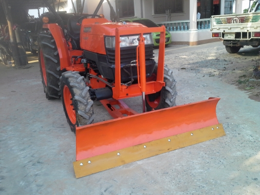 ขาย L4508 รถเก็บงานแล้ว พร้อมใช้ มีเล่ม อุปกรณ์ ดันหน้า ฝานพรวน 22 &times; 6