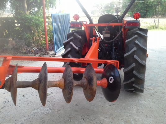 ขาย L4508 รถเก็บงานแล้ว พร้อมใช้ มีเล่ม อุปกรณ์ ดันหน้า ฝานพรวน 22 &times; 6