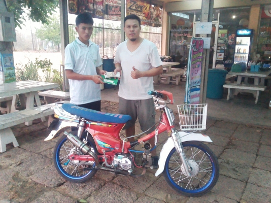 ขายดรีมคุรุ ลูกเชีย เเคมซิ่ง (มีเล่มทะเบียน เลขเครื่องโครงตรงกัน ไม่โอน) รถพร้อมใช้งาน ค่าตัว 10500 บ.