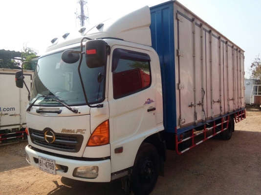 6 ล้อกลาง *Euro.2*  HINO MEGA  FC4J 175 แรงม้า *ยาว 6.50 ม. * รถสวยเดิม+สวยจริง *รถห้างแท้*  มีเล่มพร้อม