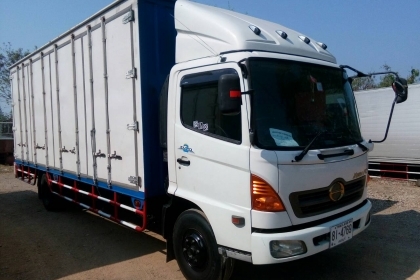 6 ล้อกลาง *Euro.2*  HINO MEGA  FC4J 175 แรงม้า *ยาว 6.50 ม. * รถสวยเดิม+สวยจริง *รถห้างแท้*  มีเล่มพร้อม