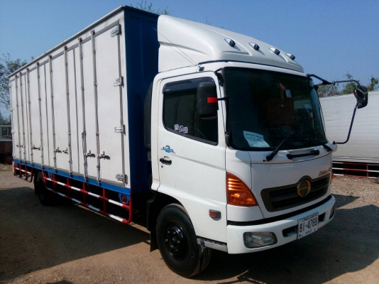 6 ล้อกลาง *Euro.2*  HINO MEGA  FC4J 175 แรงม้า *ยาว 6.50 ม. * รถสวยเดิม+สวยจริง *รถห้างแท้*  มีเล่มพร้อม