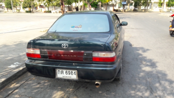 TOYOTA COROLLA GLI EE101 ตัวสุดท้ายก่อนเปลี่ยนโฉม รถเดิมบ้านสวยไม่เคยติดแก๊ส เครื่องเสียงเป็นแสน