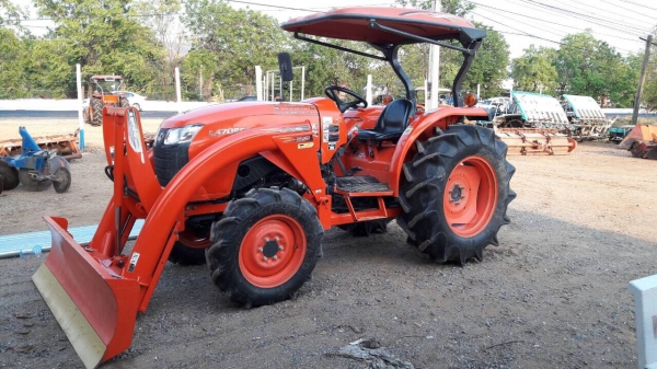 ขายรถไถคูโบต้าL4708spพร้อมดันหน้าเล่มทะเบียนพร้อมโอนคับราคาเบาๆ395,000.