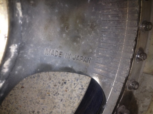 ล้อม้าเเท้ LODIO DRIVE 18หน้า8หลัง8ครึ่งอ๊อฟ42 5รู114สีเดิมๆสภาพสวย