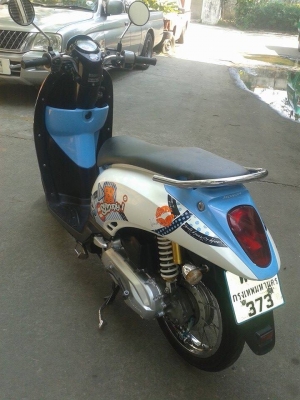 ขายลูกเดียว scoopy i หัวฉีด ปี2011 ราคาประหยัด เครื่องดี ชุดโอนครบ