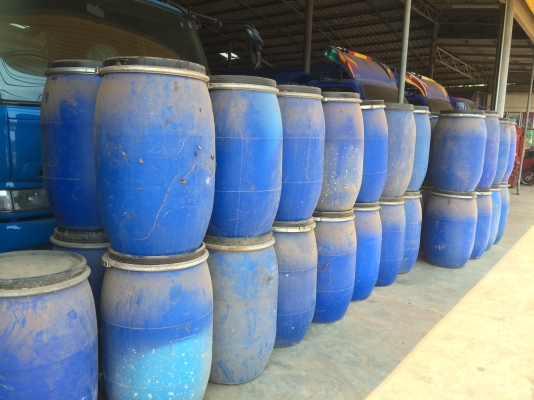 ขายถัง 200ลิตร ขายเหมา มี 80ใบๆละ 300-บาท