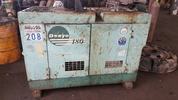 ปั๊มลม DENYO180 มือสองจากญี่ปุ่น เครื่องอีซูซุ ไม่เคยใช้งานในไทย ราคาไม่แพง