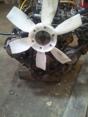 เครื่องยนต์ดีเซล Forklift C240 ISUZU สภาพดี