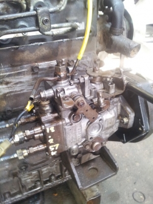 เครื่องยนต์ดีเซล Forklift C240 ISUZU สภาพดี