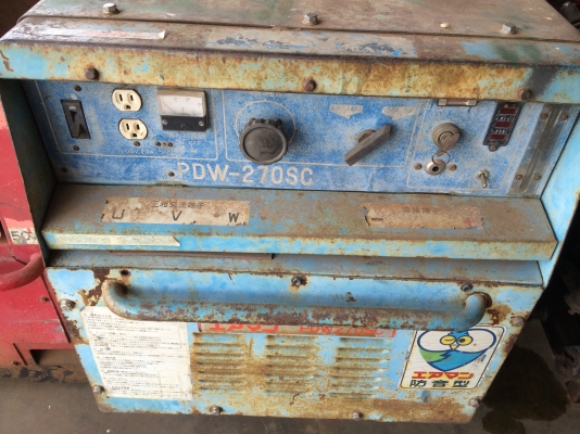 ขายเครื่องปั่นไฟพร้อมเชื่อมได้ 2 หัว ของเก่ามือสองจากญี่ปุ่น ขายเครื่องปั่นไฟพร้อมเชื่อมได้ 2 หัว ของเก่ามือสองจากญี่ปุ่น