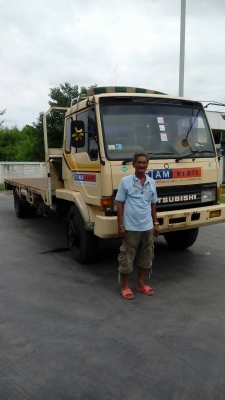 รถมิตซูบิชิ พื้นเรียบ 220 แรงม้า รุ่น FK457MSR6DH3 จดทะเบียนปี 2546