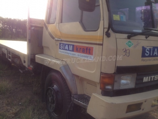 รถมิตซูบิชิ พื้นเรียบ 220 แรงม้า รุ่น FK457MSR6DH3 จดทะเบียนปี 2546