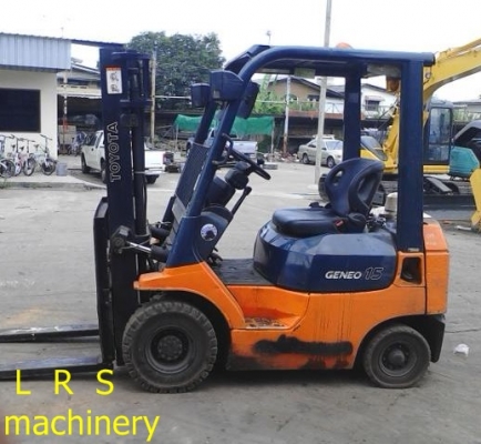 ขายรถ โฟล์คลิฟท์ TOYOTA รุ่น 7FD15  ขนาด 1.5 ตัน