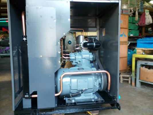 เครื่องปั๊มลมโรตารี่สกรู  HITACHI  SCREW 2000 " 30 HP "  เครื่องพร้อมใช้งานรับประกัน 1 ปี  โทรหาเราเดี๋ยวนี้ลดได้อีก