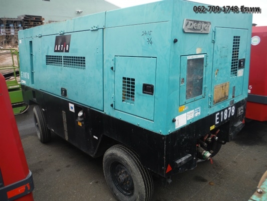 ถึงหลังสงกรานต์  Denyo DPS540S เก่าญี่ปุ่นไม่เคยใช้ในไทย100\%ลม 10-12บาร์ สภาพเครื่องสวย 062-709-1748 ธีรเทพ