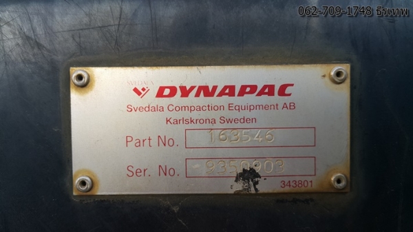 DYNAPAC CC522 จากญี่ปุ่นไม่เคยใช้ในไทย100\% 5 พันกว่าชั่วโมง สภาพสวยครับพร้อมใช้งาน062-709-1748