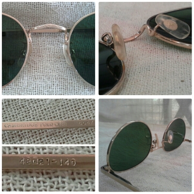 แว่นตาผู้ดีอังกฤษ 'หยดน้ำ-จอห์น เลน นอน'  CAMBRIDGE made in England