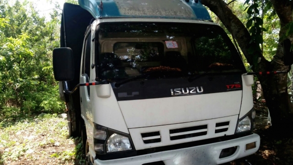 รถอีซูซุ 6 ล้อดั้ม NQR 175 แรงม้า. ปี 49.   สนใจติดต่อ  081 - 6079515