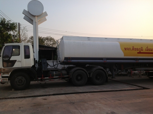 ขายรถน้ำมันหัวลาก HINO 240 พร้อมหาง สภาพพร้อมใช้งาน