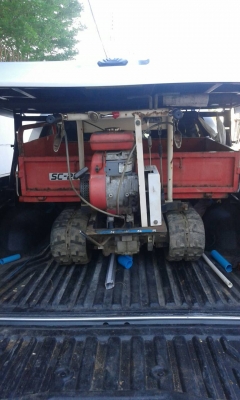 tractor-backhoe ได้จัดส่งรถบรรทุกตีนตะขาบยกดั้มได้แบบเดินตามส่งไปมหาชัย สมุทรสาครครับ ขอบคุณครับ