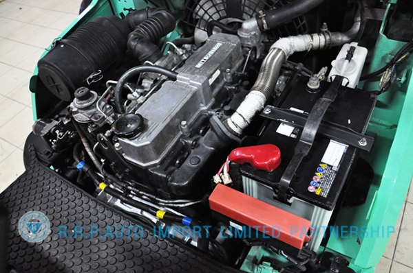 ขายรถโฟล์คลิฟท์มือสอง MITSUBISHIรุ่น  KFD25T-20079 ราคา 355,000 บาท นำเข้าจากประเทศญี่ปุ่น 100\% ไม่เคยใช้งานในประเทศไทย