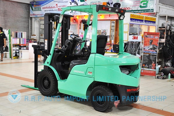 ขายรถโฟล์คลิฟท์มือสอง MITSUBISHIรุ่น  KFD25T-20079 ราคา 355,000 บาท นำเข้าจากประเทศญี่ปุ่น 100\% ไม่เคยใช้งานในประเทศไทย