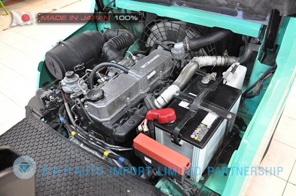 ขายรถโฟล์คลิฟท์มือสอง MITSUBISHIรุ่น  KFD25T-20079 ราคา 355,000 บาท นำเข้าจากประเทศญี่ปุ่น 100\% ไม่เคยใช้งานในประเทศไทย