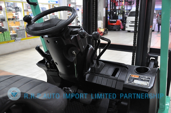 ขายรถโฟล์คลิฟท์มือสอง MITSUBISHIรุ่น  KFD25T-20079 ราคา 355,000 บาท นำเข้าจากประเทศญี่ปุ่น 100\% ไม่เคยใช้งานในประเทศไทย