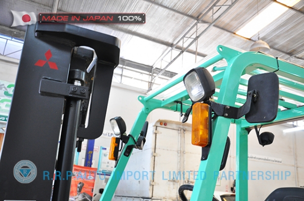 ขายรถโฟล์คลิฟท์มือสอง MITSUBISHIรุ่น  KFD25T-20079 ราคา 355,000 บาท นำเข้าจากประเทศญี่ปุ่น 100\% ไม่เคยใช้งานในประเทศไทย