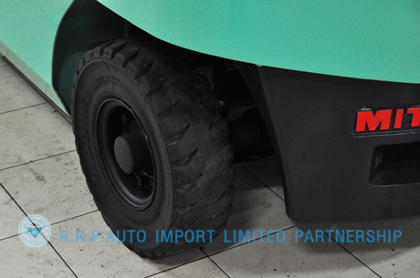 ขายรถโฟล์คลิฟท์มือสอง MITSUBISHIรุ่น  KFD25T-20079 ราคา 355,000 บาท นำเข้าจากประเทศญี่ปุ่น 100\% ไม่เคยใช้งานในประเทศไทย