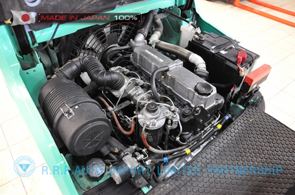 ขายรถโฟล์คลิฟท์มือสอง MITSUBISHIรุ่น  KFD25T-20079 ราคา 355,000 บาท นำเข้าจากประเทศญี่ปุ่น 100\% ไม่เคยใช้งานในประเทศไทย