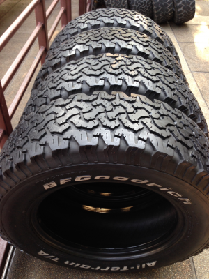 ยาง All BF Goodrich 265 65 18 ปลายปี12 ดอกเต็ม ไม่มีปะ ราคาไม่แพง