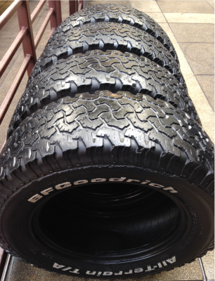 ยาง All BF Goodrich 265 65 17 ปี11 พร้อมใช้งาน ราคาไม่แพง