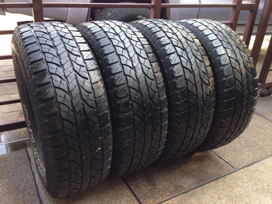 ยาง All Yokohama 265 70 16 ปี13 ดอกเต็ม ไม่มีปะ ใช้ยาว ราคาไม่แพง ยาง All Yokohama 265 70 16 ปี13 ดอกเต็ม ไม่มีปะ ใช้ยาว ราคาไม่แพง