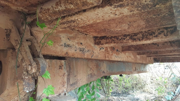 ขายตามสภาพ หางเซมิดั้ม 2 เพลา ยาว 7 เมตร เอกสารเล่มทะเบียนครบพร้อมชุดโอน ราคาต่อรองได้