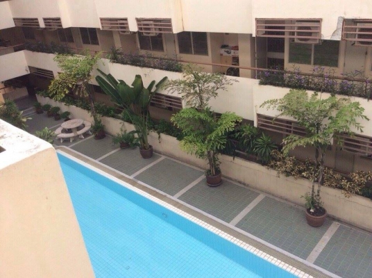 ขายคอนโดการ์เด้น คอร์ท อาคาร B ชั้นที่ 4 เนื้อที่ 42.43 ตร.ม.