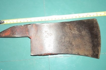 ขายหัวขวานกู้ภัยขนาดใหญ่มือสองหนัก2.2กิโลกรัมเหล็กดีมันเงา