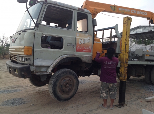 เครนเก่านอก  ไม่เคยใช้ในไทย  2.934 Ton  3 ปอก 2 ชัก